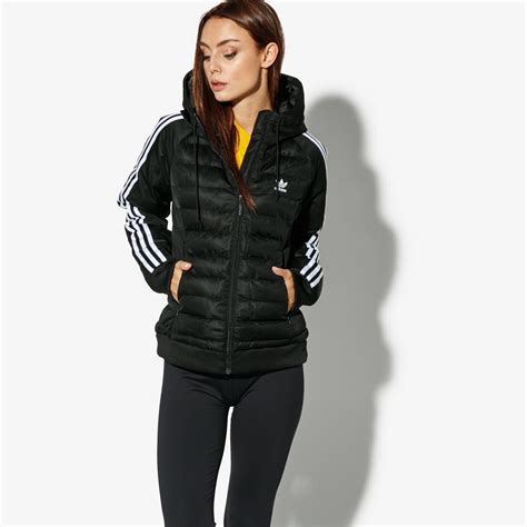 adidas slim jacke damen schwarz günstig|adidas winterjacke schwarz herren.